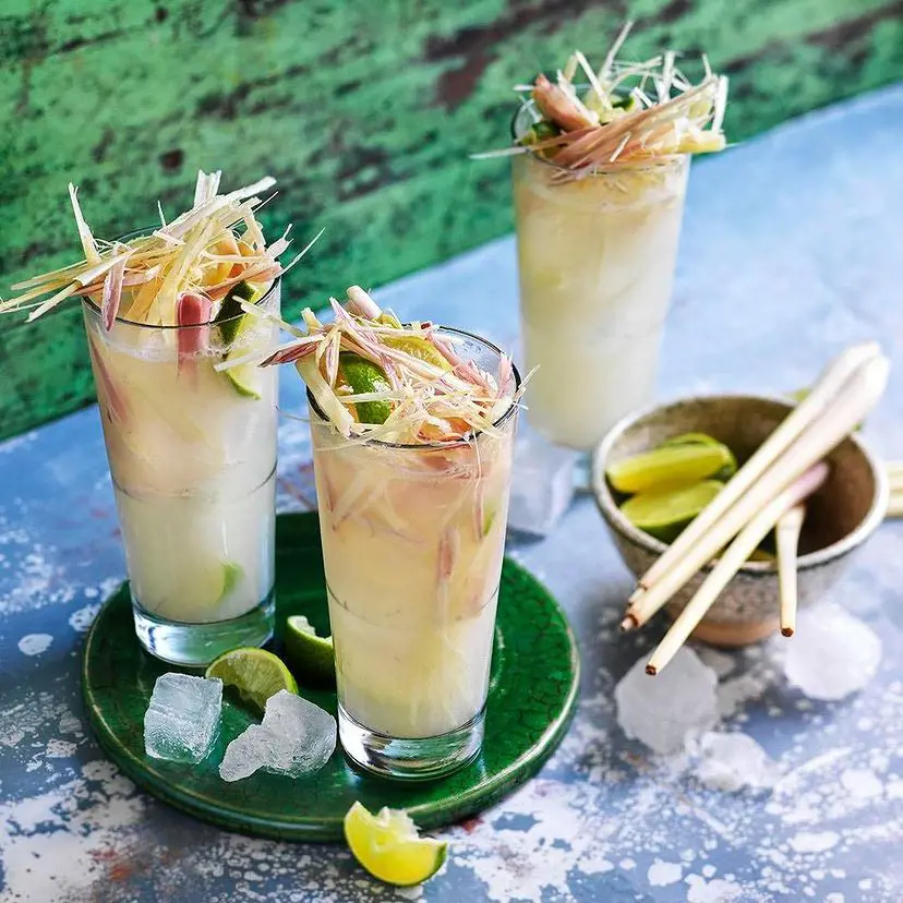 Lemongrass & Lime signature cocktail