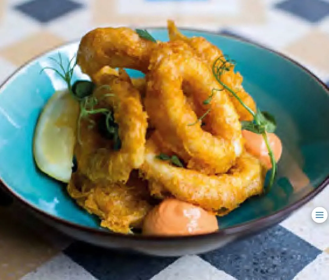 Spice Battered Squid