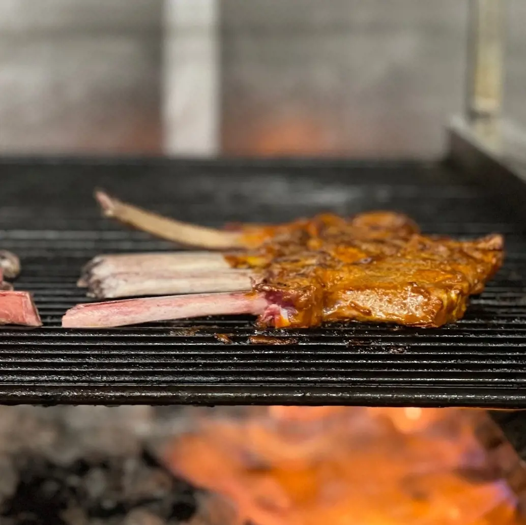 smokey barbacoa marinated lamb chops