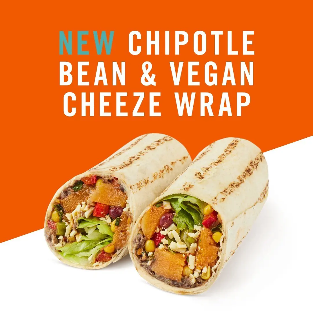 Chiptole Bean & Vegan Cheeze Wrap