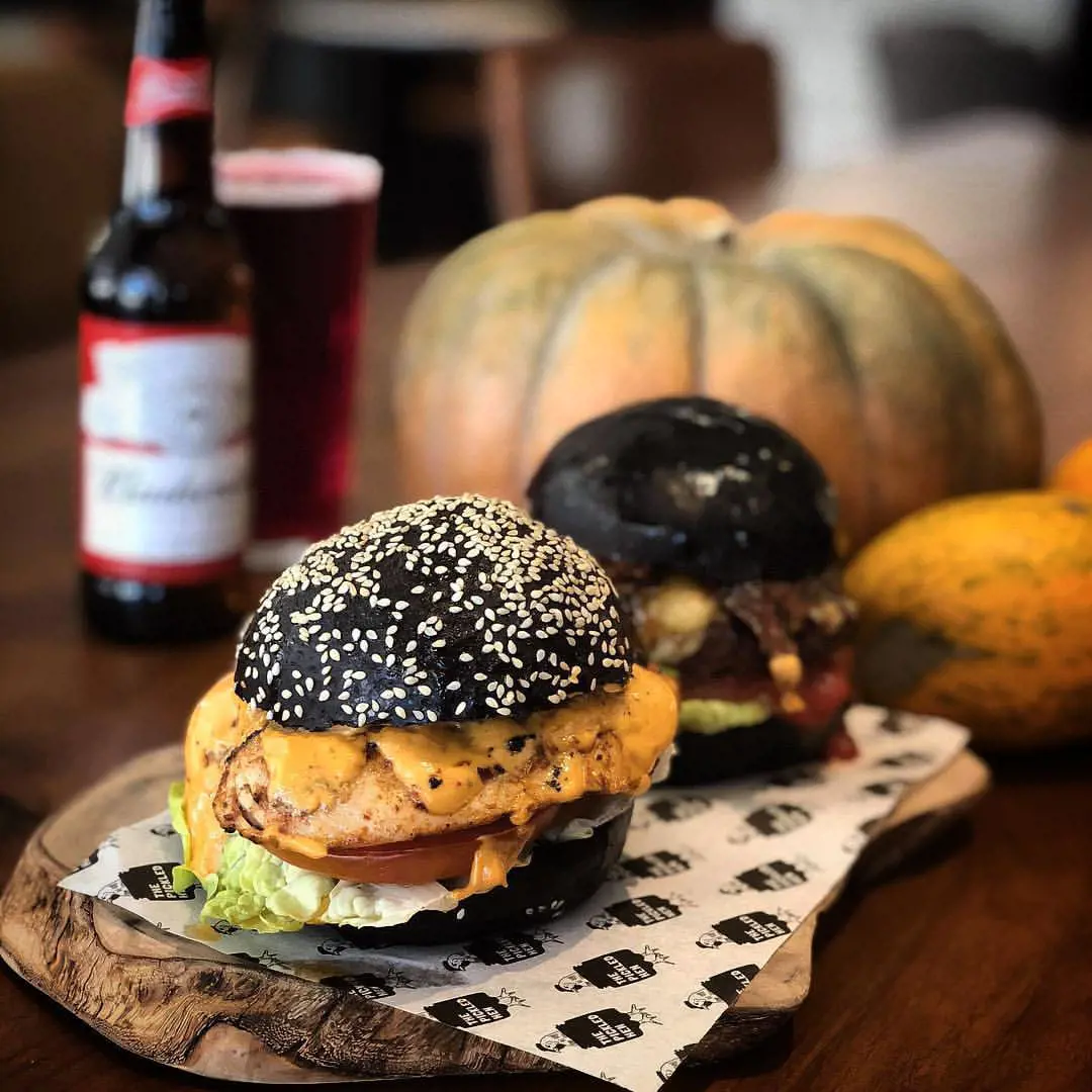 Spooky burger