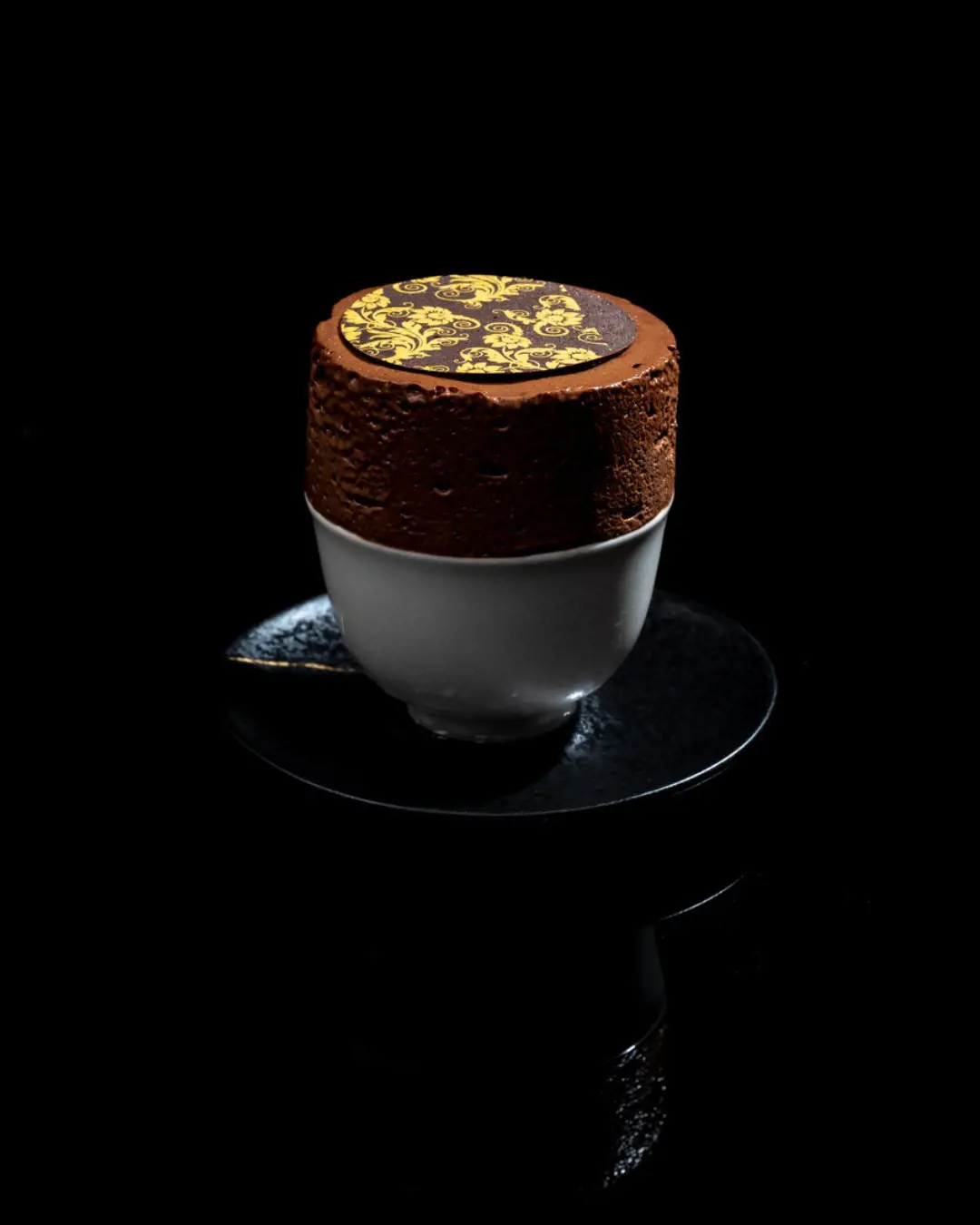 mini chocolate soufflé