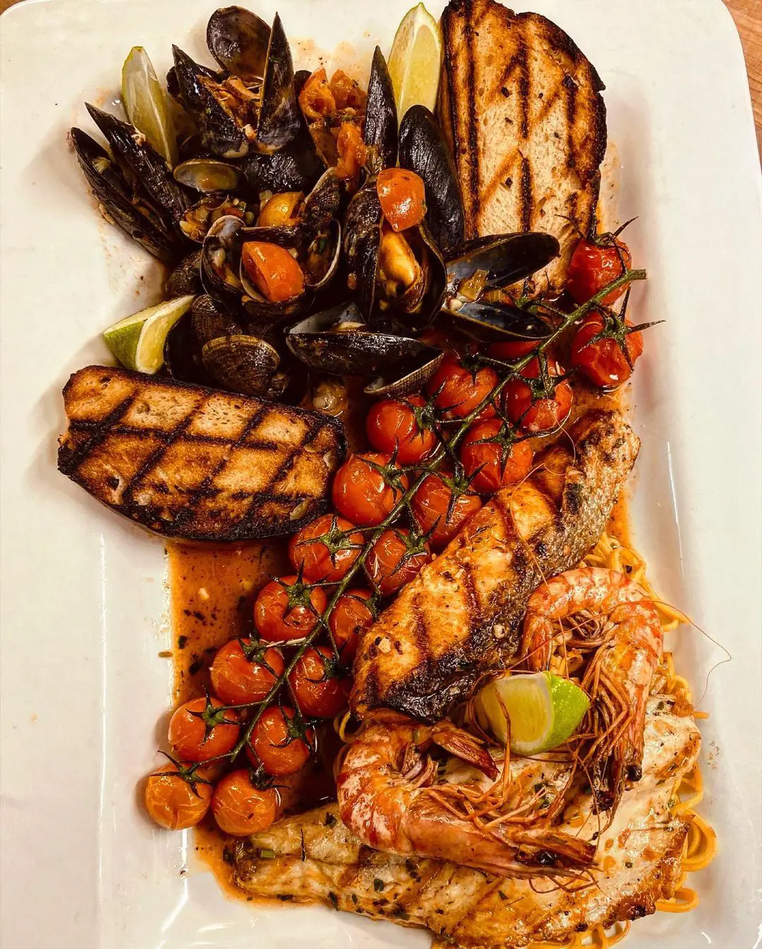 Seafoods platter