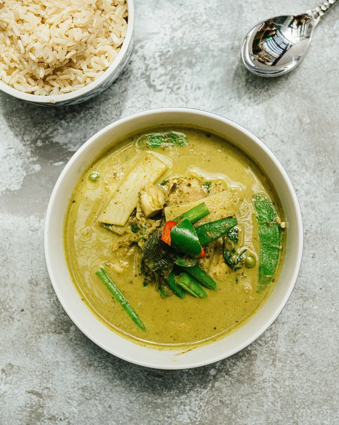 Busaba Green Chicken Curry
