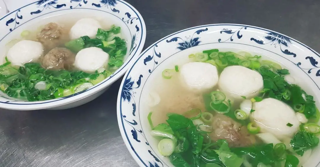 Fishball and ChowChow soup