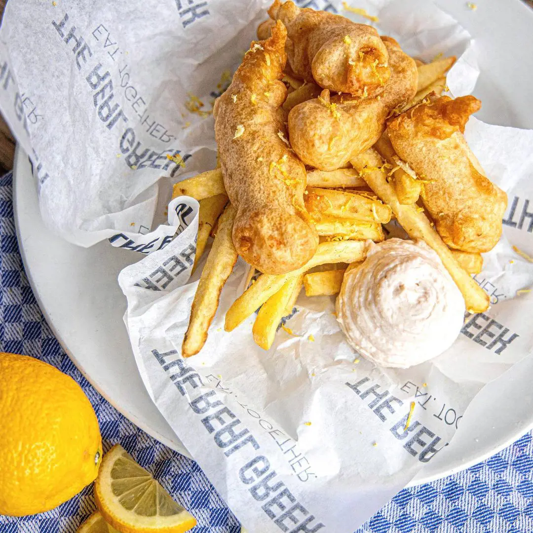 Greek Fish and Chips