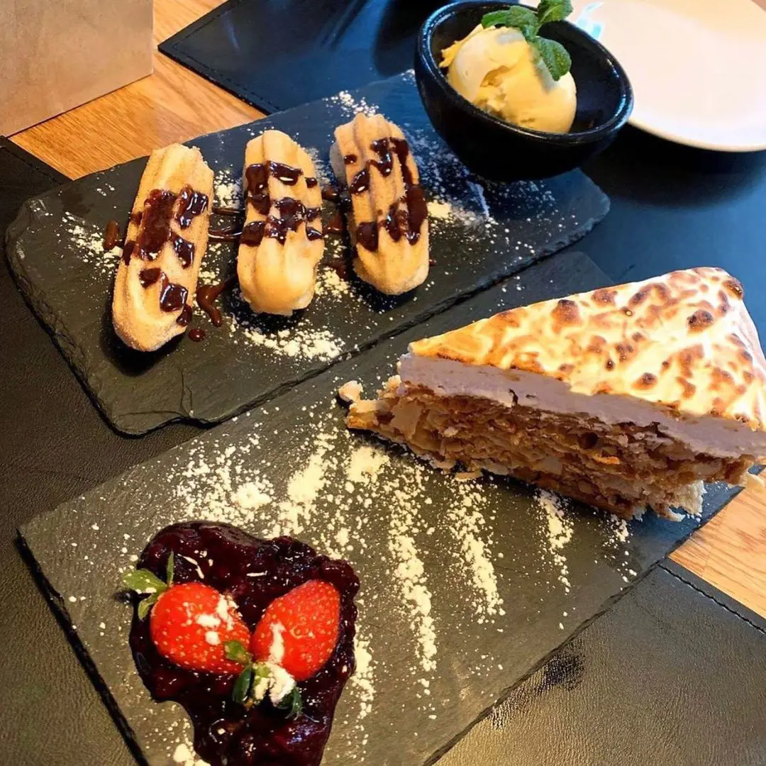 Rogel Torte and Chocolate Churros