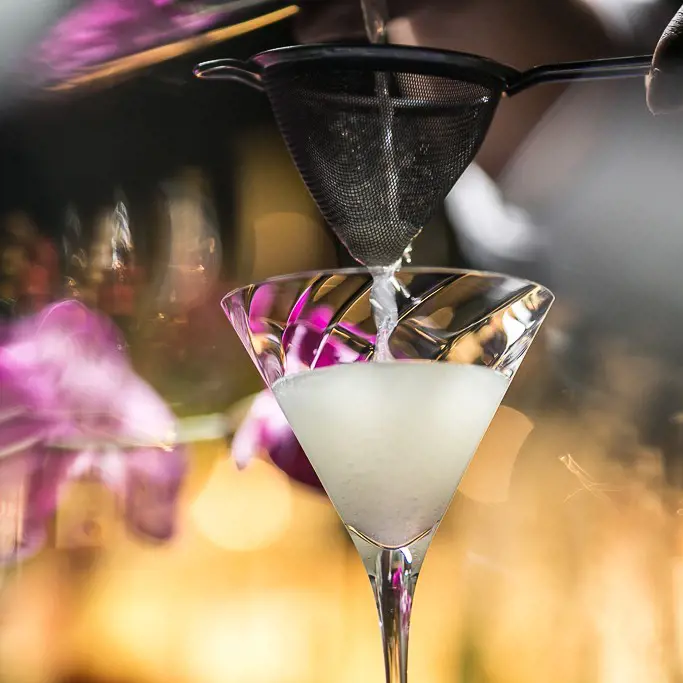 The Lychee Martini.