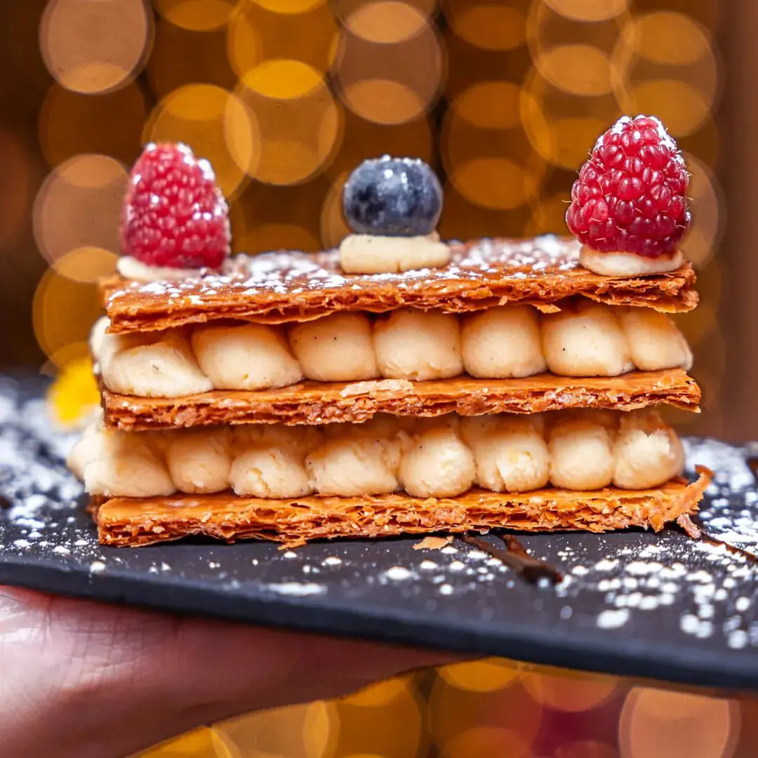Mille-feuille, classic French dessert
